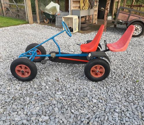 Berg skelter met extra zitje, Kinderen en Baby's, Speelgoed | Buiten | Skelters, Zo goed als nieuw, Berg, Duozit, Met kar of aanhanger