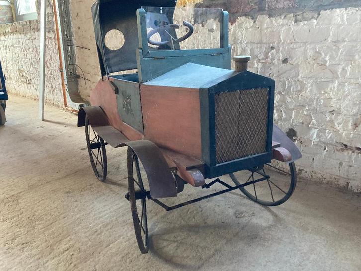 antieke trapauto 1900, Antiek en Kunst, Kunst | Designobjecten, Ophalen