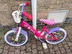 Meisjes fiets minnie mouse 16inch, Fietsen en Brommers, Fietsen | Kinderfietsjes, Ophalen, Zo goed als nieuw