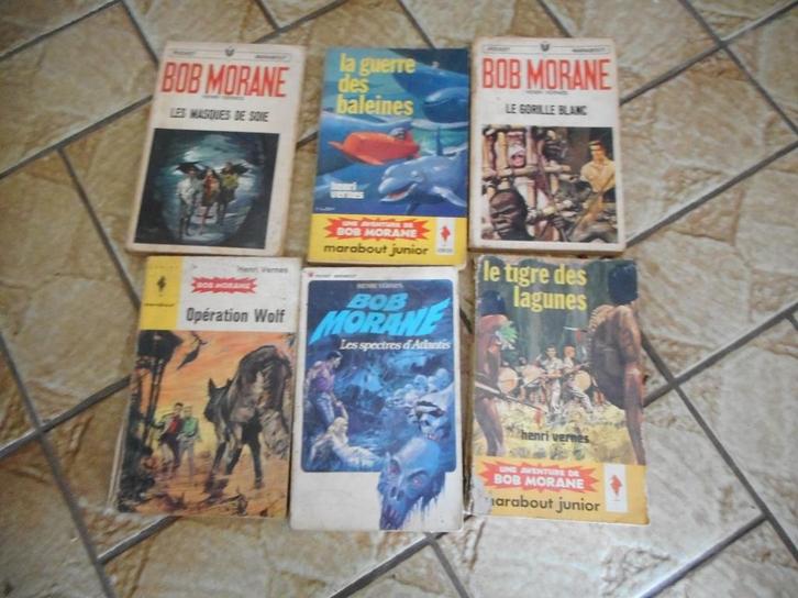 Roman: Bob Morane de Henri Vernes, Boeken, Avontuur en Actie, Gelezen, Ophalen of Verzenden