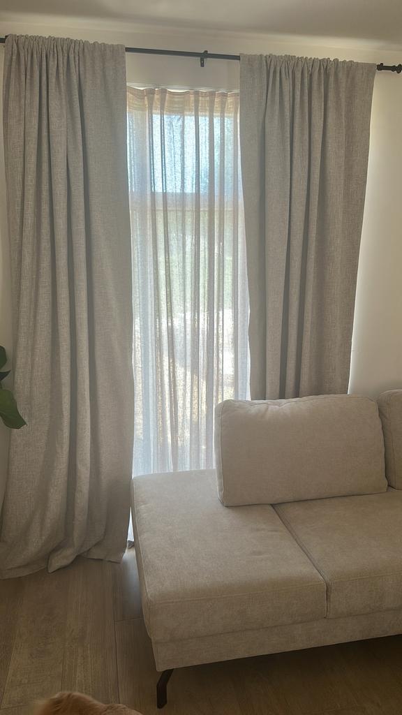 Set gordijnen, Huis en Inrichting, Stoffering | Gordijnen en Lamellen, Ophalen