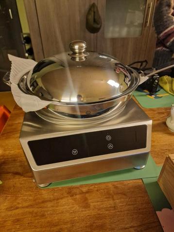 Wok à induction modèle 3500 HENDI, Electroménager, Enlèvement ou Envoi, Induction