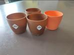 4 Elho potjes, Tuin en Terras, Bloempotten, Ophalen of Verzenden, Zo goed als nieuw