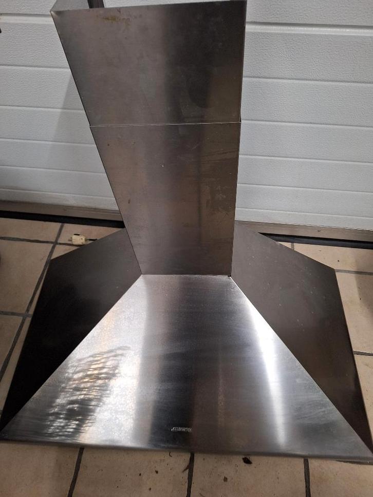 SMEG Dampkap KSED95XE 90cm, Elektronische apparatuur, Afzuigkappen, Gebruikt, Vrijstaand, Wandschouwkap, 400 tot 600 m³ per uur