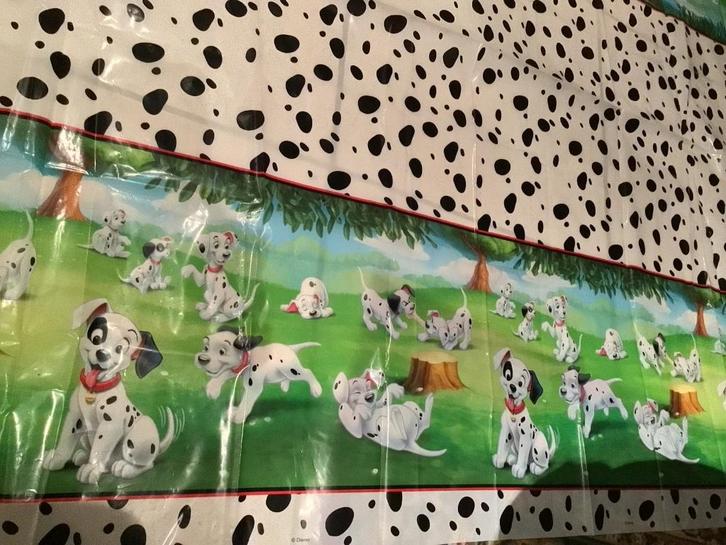 Nappe en plastique thème 101 dalmatiens Disney Kids Party, Collections, Disney, Enlèvement ou Envoi