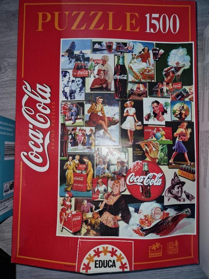Coca-Cola puzzel van 1500 stukjes, Verzamelen, Merken en Reclamevoorwerpen, Nieuw, Overige typen, Ophalen of Verzenden