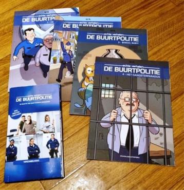 De Buurtpolitie 1 tot 4 strips + dvd's beschikbaar voor biedingen