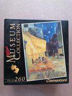 Puzzel Clementoni, "Van Gogh-le café, le soir"- 260 stukjes, Hobby en Vrije tijd, Gebruikt, Ophalen of Verzenden
