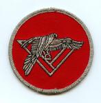ABL Belgische luchtmacht patch 5 sqn rond SF-260 velcro, Verzamelen, Verzenden, Luchtmacht, Embleem of Badge