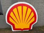Mega SHELL reclame plaat / lichtbak, Verzamelen, Ophalen, Gebruikt, Lichtbak of (neon) lamp