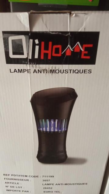 Lampe anti-moustiques LED 