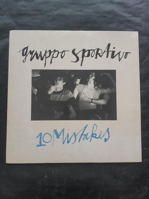 GRUPPO SPORTIVO "10 Mistakes" fun rock LP (1977) IZGS, Cd's en Dvd's, Vinyl | Rock, Gebruikt, Poprock, 12 inch, Verzenden