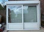 2 baies coulissantes triple vitrage et 1 porte d entree, Bricolage & Construction, Aluminium, Baie vitrée coulissante, Enlèvement
