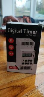 Digitale timer voor DIN rail, Ophalen of Verzenden, Nieuw