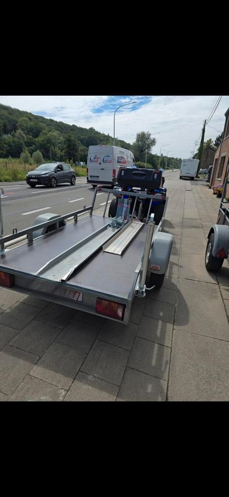 Motoraanhangwagen in nieuwstaat., Auto diversen, Aanhangers en Bagagewagens, Zo goed als nieuw, Ophalen