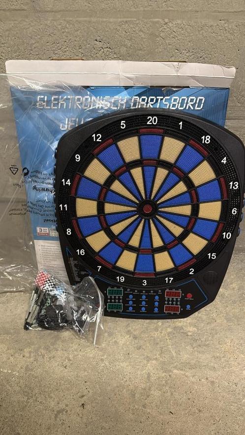 Jeu de fléchettes électronique – Neuf, jamais utilisé, Sport en Fitness, Darts, Nieuw, Pijlen, Elektronisch, Soft tip, Ophalen