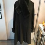 Zwarte geklede cape/ mantel, XL, Enlèvement ou Envoi, Comme neuf, Taille 46/48 (XL) ou plus grande