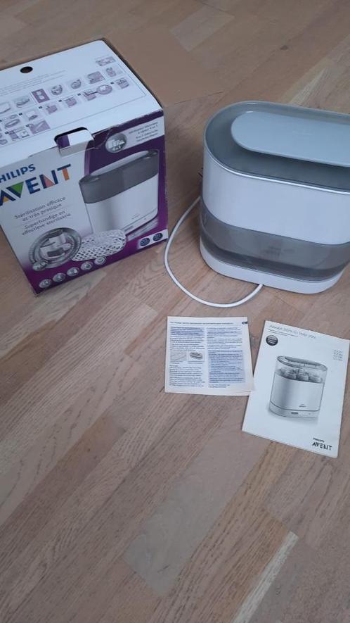 Philips Avent elektrische stoomsterilisator, Enfants & Bébés, Aliments pour bébé & Accessoires, Utilisé, Stérilisateur, Enlèvement