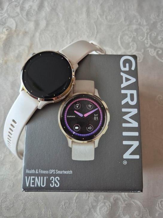 Garmin Venu 3s, Handtassen en Accessoires, Smartwatches, Zo goed als nieuw, Ophalen of Verzenden