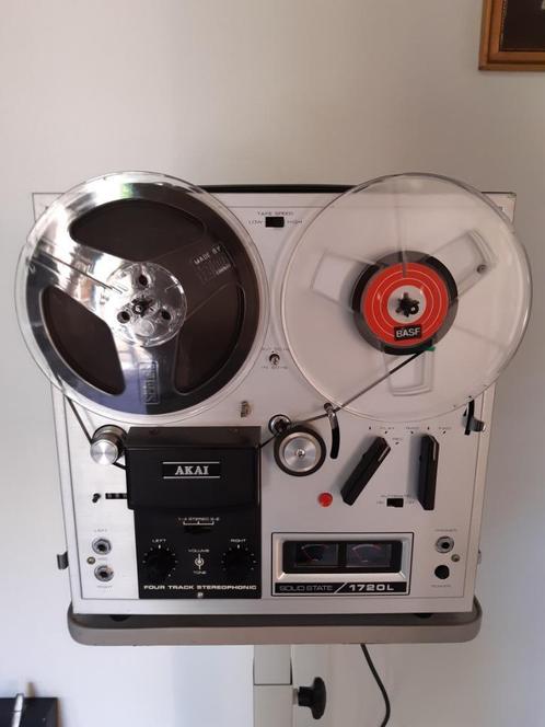Akai 1720L bandrecorder, gereviseerd, krasvrij, Audio, Tv en Foto, Bandrecorder, Bandrecorder, Ophalen