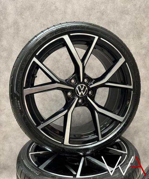 19” Volkswagen Golf 8 R / GTI Estoril velgen origineel DEMO, Auto-onderdelen, Banden en Velgen, Banden en Velgen, Zomerbanden