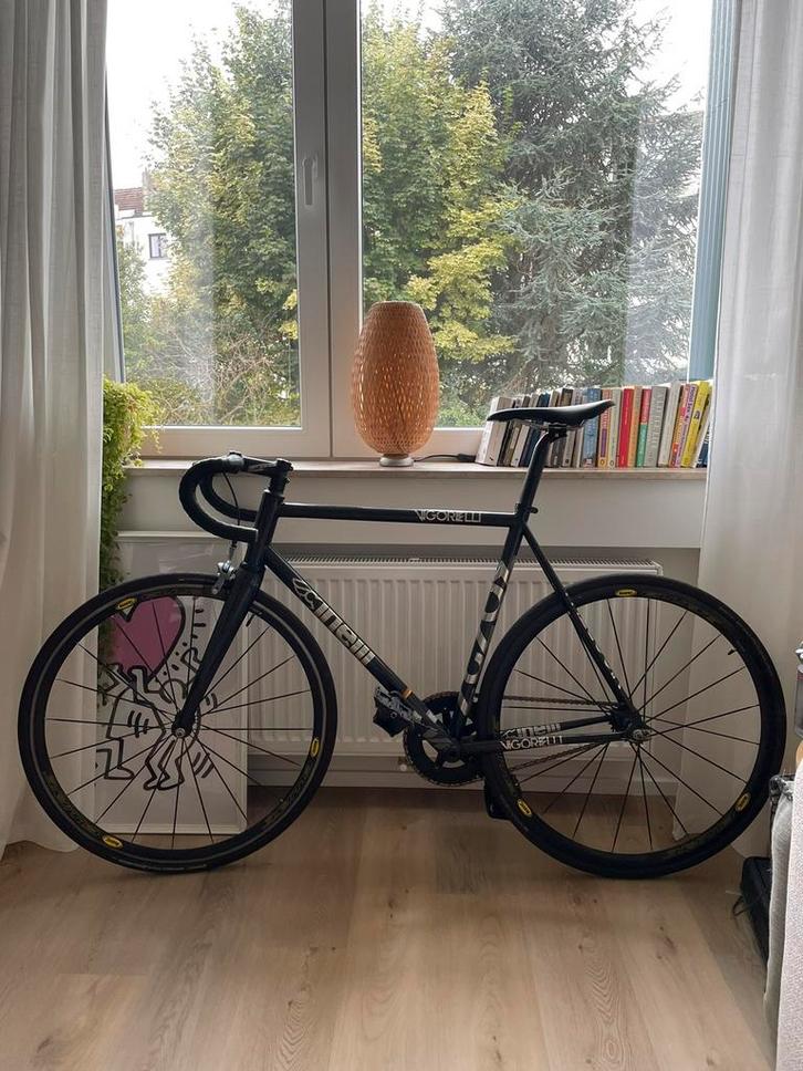 CINELLI VIGORELLI TRACK STEEL 2019, Fietsen en Brommers, Fietsen | Racefietsen, Zo goed als nieuw, Ophalen of Verzenden