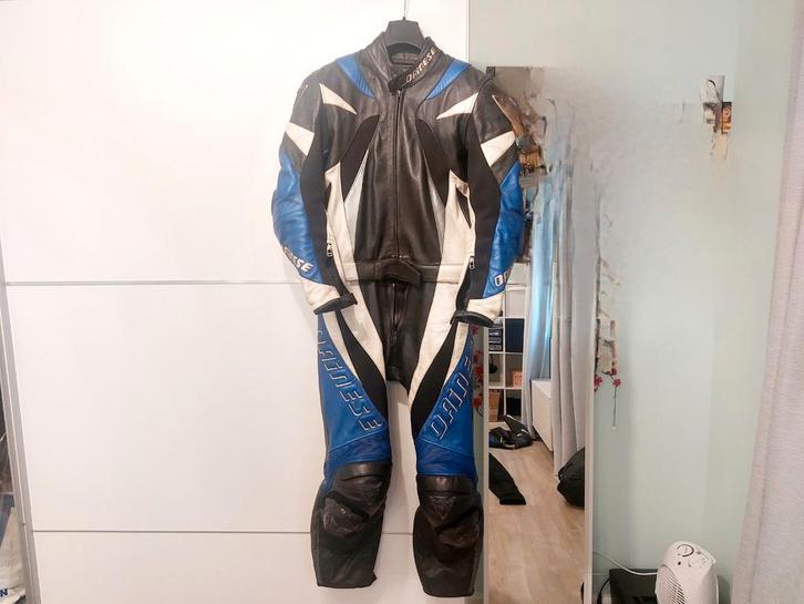 Moto pak 2 delig Dainese, Motoren, Kleding | Motorkleding, Jas | leer, Dames, Heren, Tweedehands, Ophalen