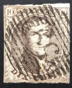 1858. Leopold l. P59.N:10A.Bien centré., Avec timbre, Affranchi, Oblitéré, Enlèvement ou Envoi