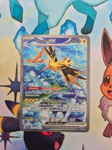 Zapdos EX 202/165 beschikbaar voor biedingen