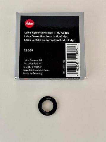 Leica Lentille de correction II-M +2.0 dioptrie (neuf)