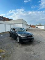 BMW automaat Euro5 gekeurd 118d, Autos, 5 places, Série 1, Noir, Jantes en alliage léger