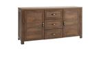 Buffet chêne sauvage L165 x H85 x P44, 150 tot 200 cm, 25 tot 50 cm, Eikenhout, Zo goed als nieuw