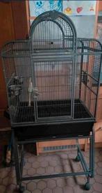 parkiet/papegaai kooi op staander, Animaux & Accessoires, Oiseaux | Cages & Volières, Comme neuf, Enlèvement ou Envoi