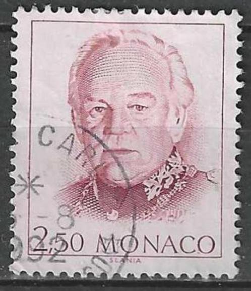 Monaco 1991 - Yvert 1780 - Prins Rainier III (ST), Timbres & Monnaies, Timbres | Europe | Autre, Affranchi, Monaco, Envoi