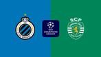 CLUB BRUGGE - SPORTING LISBON, Tickets en Kaartjes, Sport | Voetbal