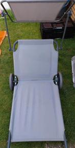 Strandligzetels met zonnedak. (laag bij de grond), Ophalen, Nieuw