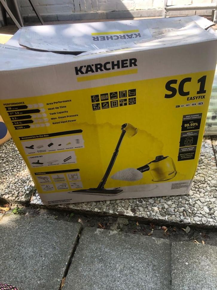 Kärcher SC 1 EasyFix Stoomreiniger, Elektronische apparatuur, Stoomapparaten, Zo goed als nieuw, Stoomreiniger, Ophalen