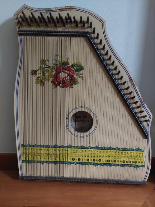 gitaarciter, Muziek en Instrumenten, Snaarinstrumenten | Gitaren | Akoestisch, Gebruikt, Overige typen, Ophalen