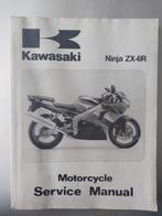 Werkplaatshandboek Kawazaki ZX-6R Ninja Editie 1998, Motoren, Handleidingen en Instructieboekjes, Verzenden, Kawasaki