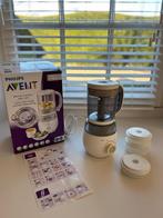 Philips Avent Stoomkoker-Mixer 4-in-1 met 3 bewaarpotjes, Kinderen en Baby's, Babyvoeding en Toebehoren, Ophalen, Gebruikt, Overige typen