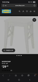 Ingolf/ rosentorp ikea wit 2x, Informatique & Logiciels, Enlèvement