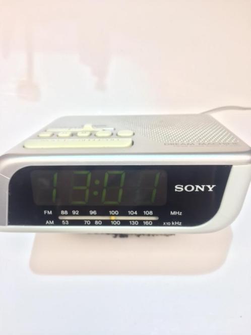 Radio réveil Sony, Electroménager, Réveils, Utilisé, Digital, Enlèvement ou Envoi