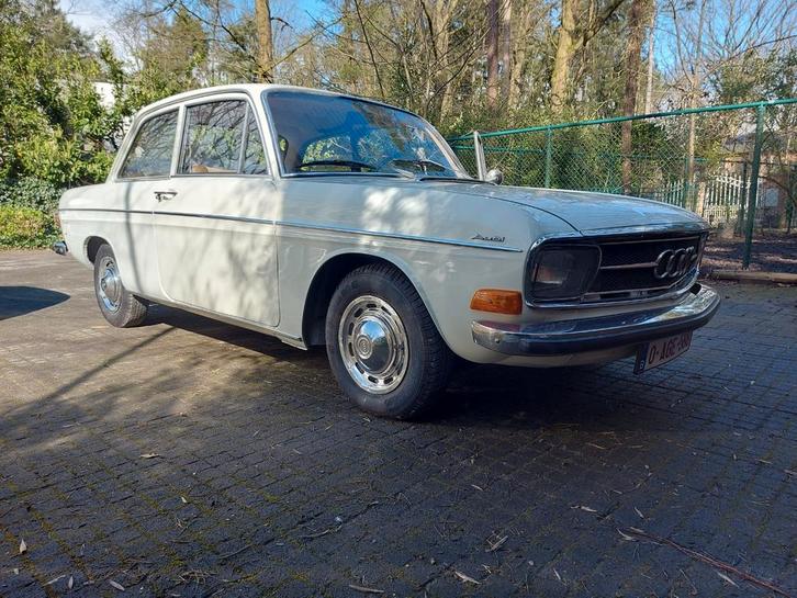 Audi75 zie foto's zeldzaam kenners weten wel de waarde €, Auto's, Audi, Particulier, Benzine, Euro 1, Berline, 3 deurs, Handgeschakeld