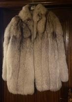Blauwvos mantel dames maat M, Kleding | Dames, Jassen | Winter, Ophalen, Zo goed als nieuw, Maat 38/40 (M), Grijs