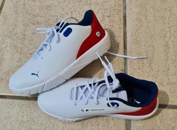 Baskets PUMA BMW blanches NEUVES  beschikbaar voor biedingen