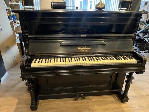 Piano Blüthner, Muziek en Instrumenten, Piano's, Gebruikt, Piano, Zwart, Ophalen