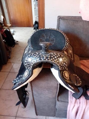 Selle western neuve, Enlèvement, Comme neuf, Western
