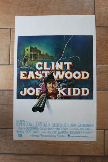 filmaffiche Clint Eastwood Joe Kidd 1972 filmposter beschikbaar voor biedingen