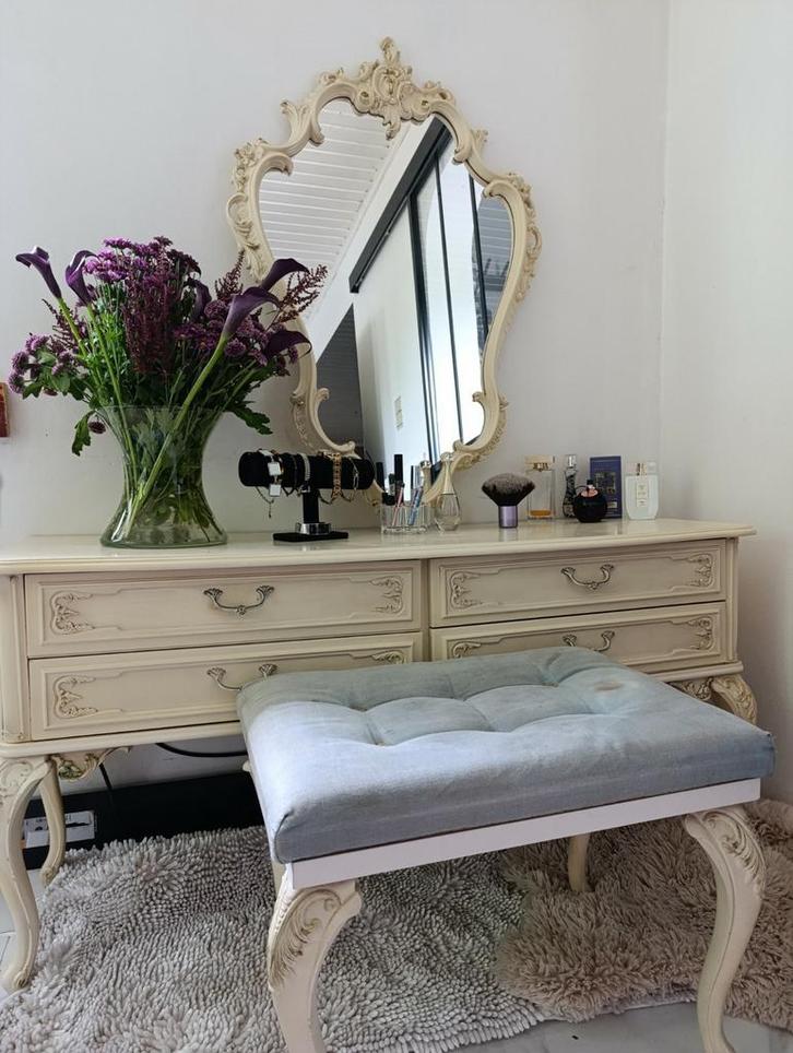 Makeup meubelset, Huis en Inrichting, Tafels | Kaptafels, Zo goed als nieuw, Ophalen