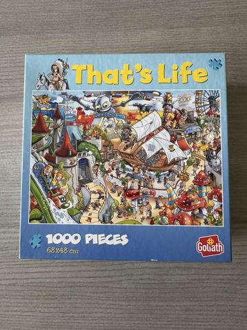 Puzzel That’s Life thema pretpark (nr1700a)  beschikbaar voor biedingen